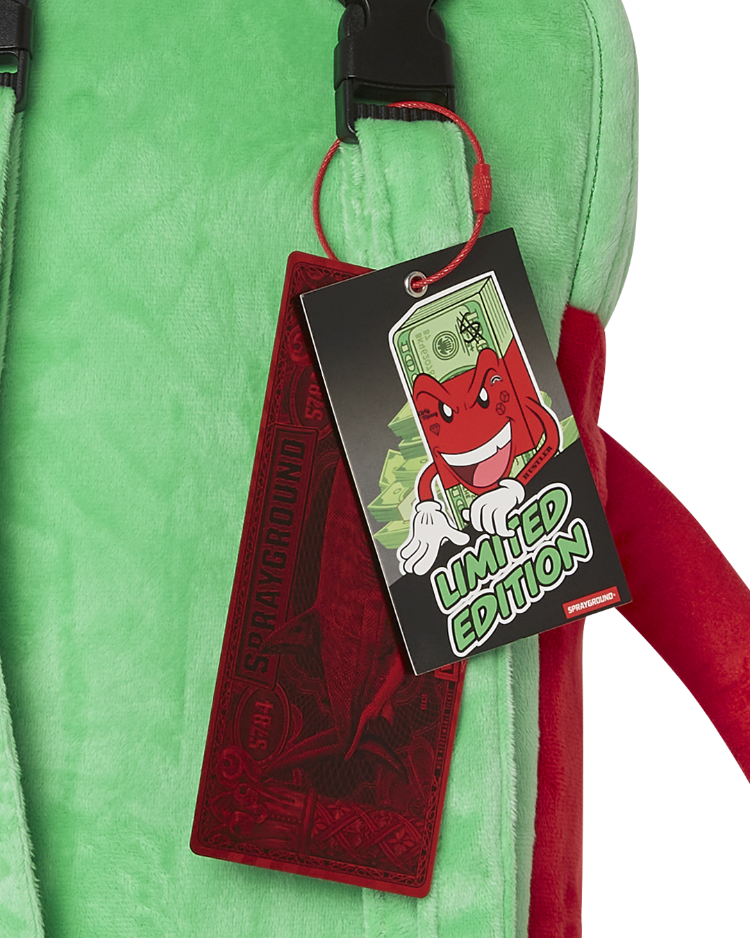 SPRAYGROUND PLUSH BOY MONEYBOY BACKPACK