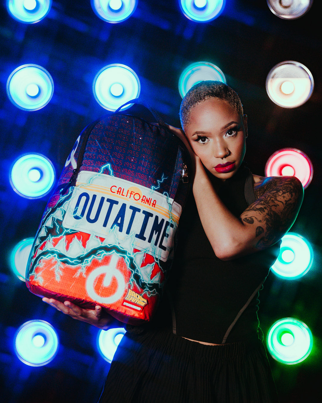 SPRAYGROUND BACK TO THE FUTURE OUTATIME DLXSR BACKPACK