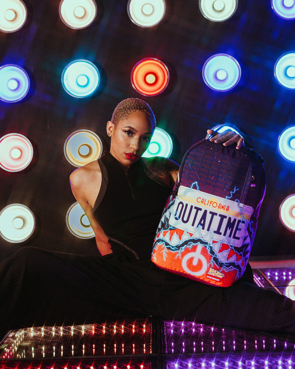 SPRAYGROUND BACK TO THE FUTURE OUTATIME DLXSR BACKPACK