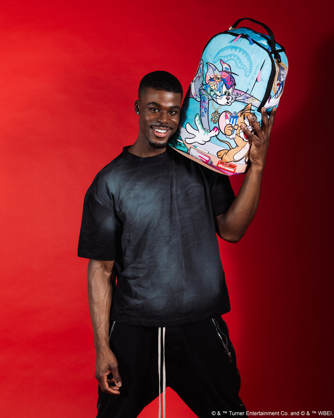 SPRAYGROUND TOM & JERRY CAN'T CATCH ME DLXSR BACKPACK