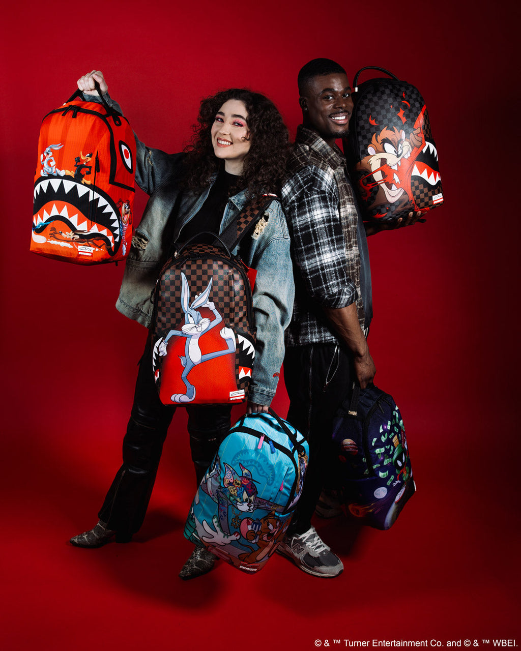 SPRAYGROUND TOM & JERRY CAN'T CATCH ME DLXSR BACKPACK