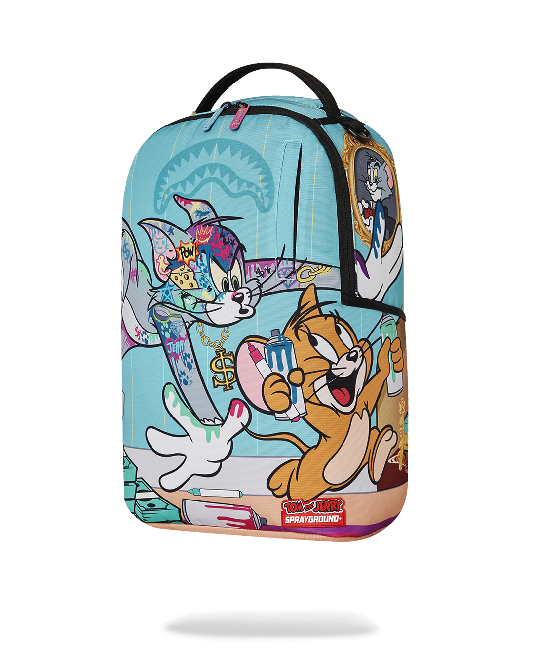 SPRAYGROUND TOM & JERRY CAN'T CATCH ME DLXSR BACKPACK