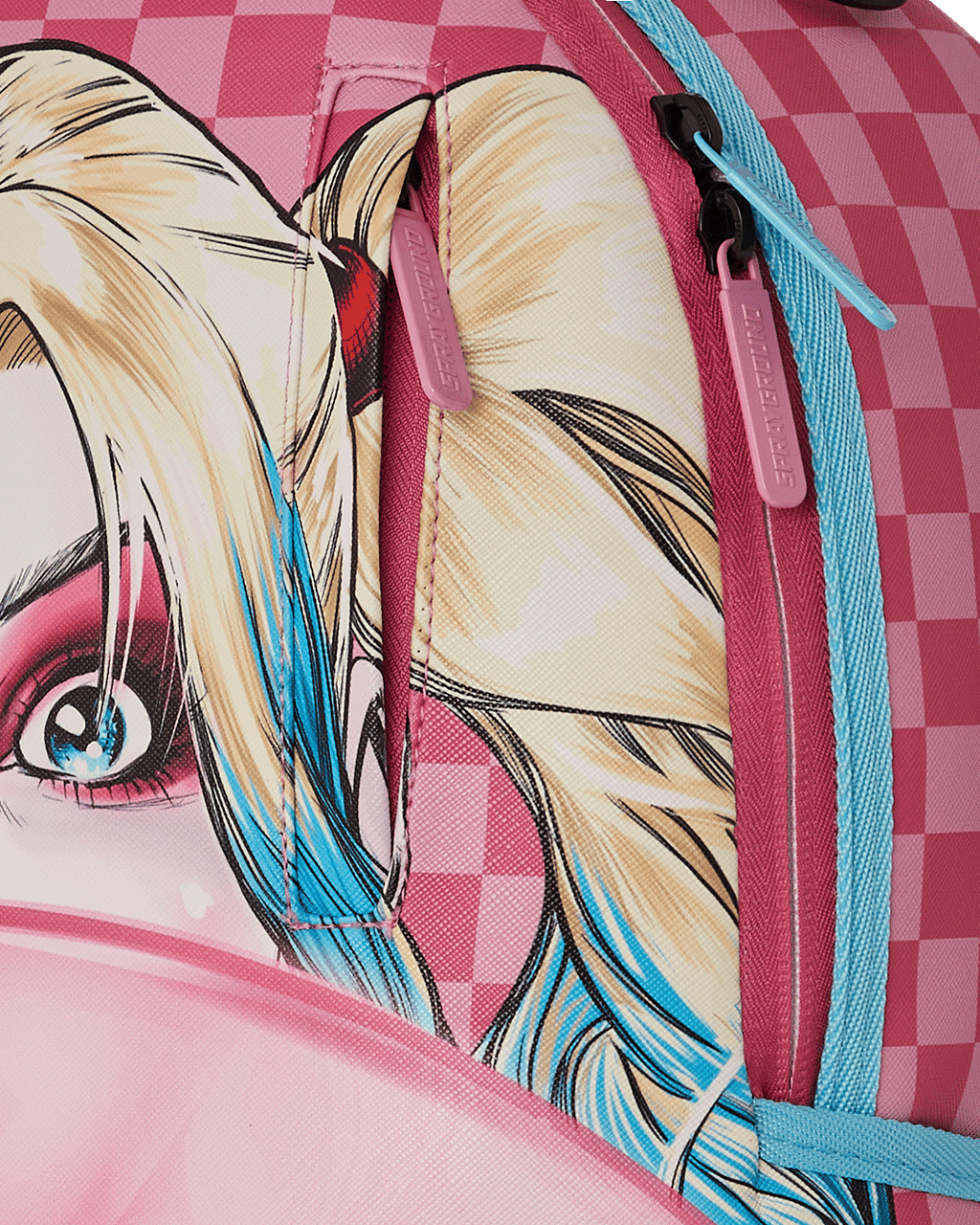 SPRAYGROUND HARLEY QUINN BUBBLE GUM SHARK