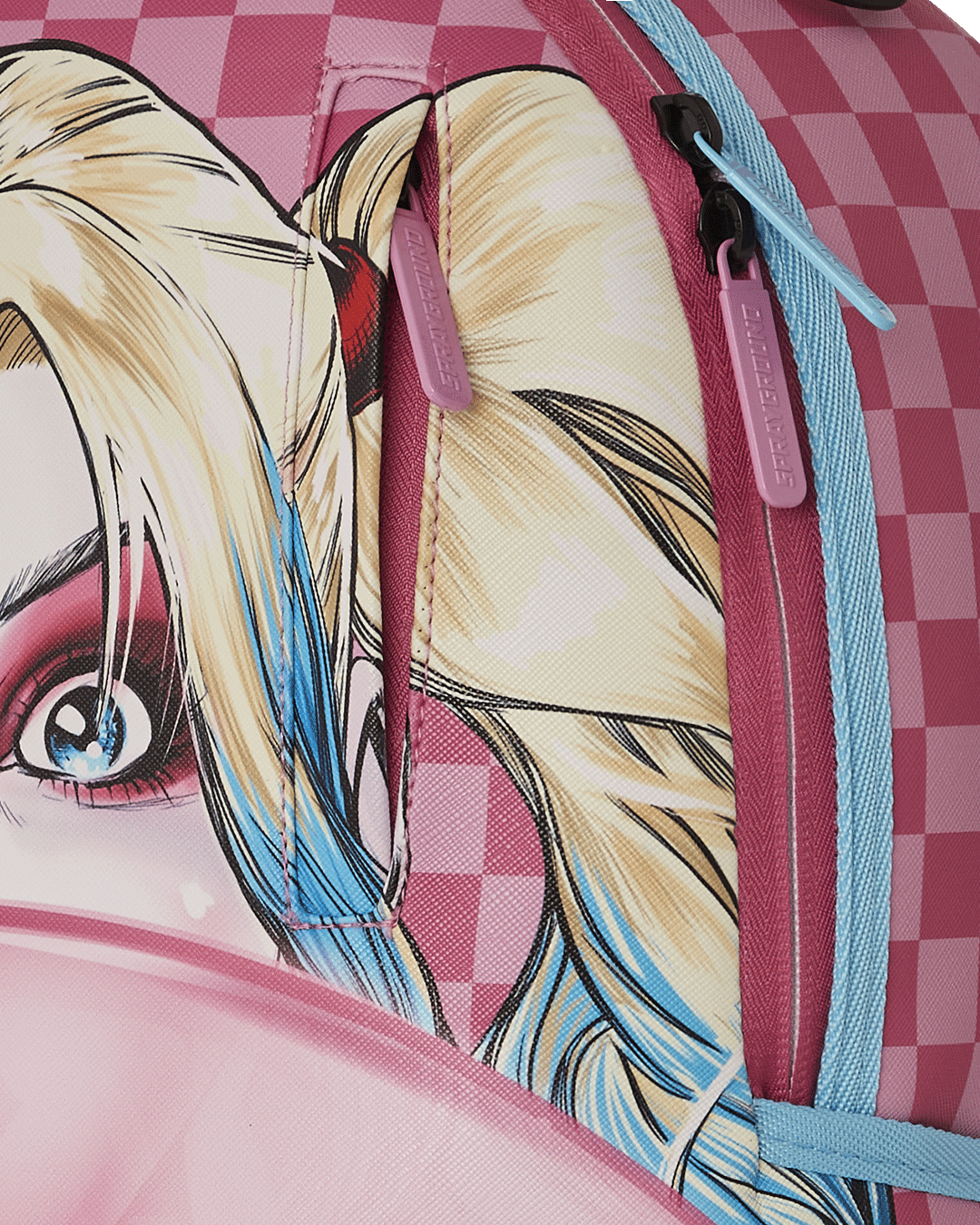 SPRAYGROUND HARLEY QUINN BUBBLE GUM SHARK