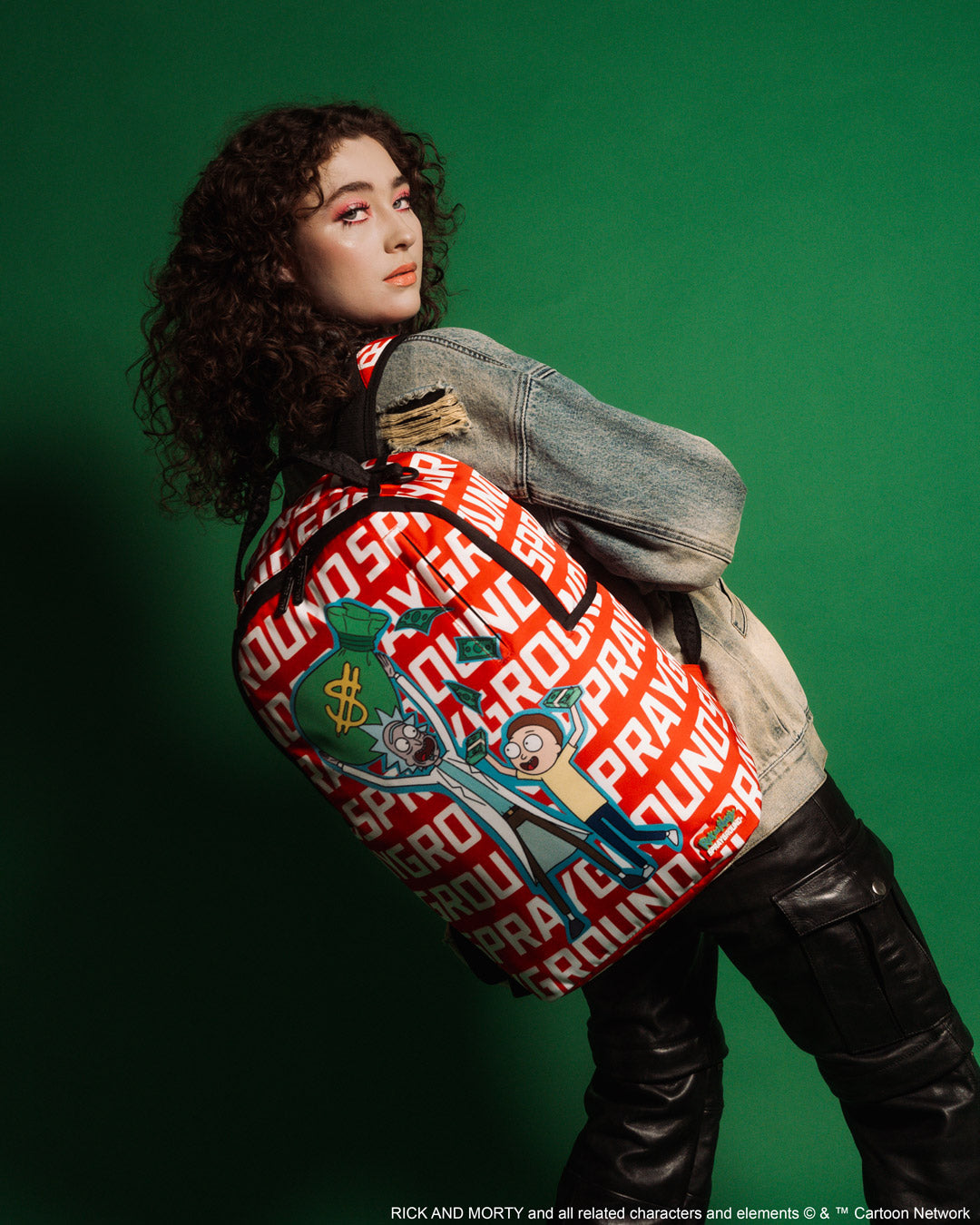SPRAYGROUND RICK & MORTY THE WORLD IS MINE DLXSR BACKPACK