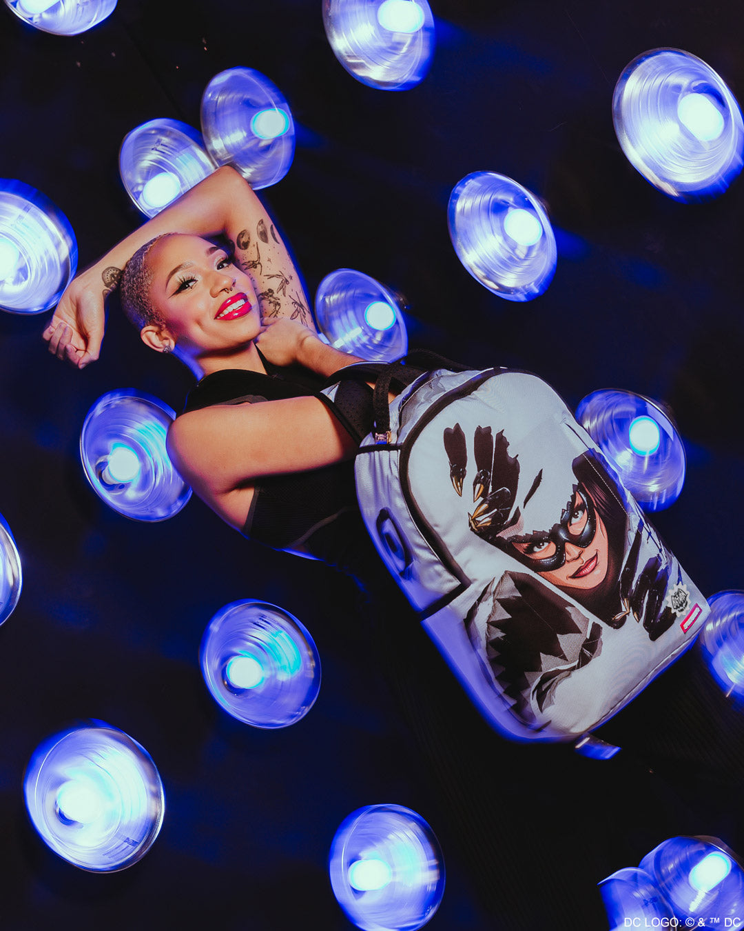 SPRAYGROUND CATWOMAN INTO THE NIGHT BACKPACK
