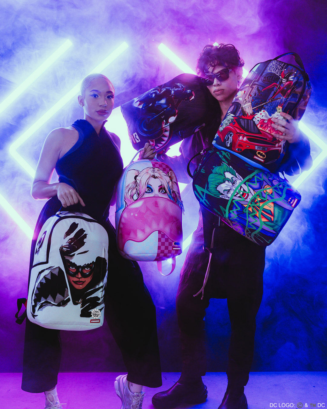 SPRAYGROUND CATWOMAN INTO THE NIGHT BACKPACK
