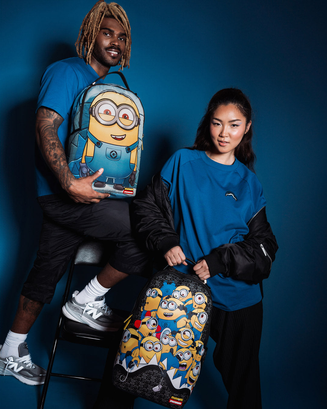 SPRAYGROUND MINIONS REMOVABLE EYE SWAP