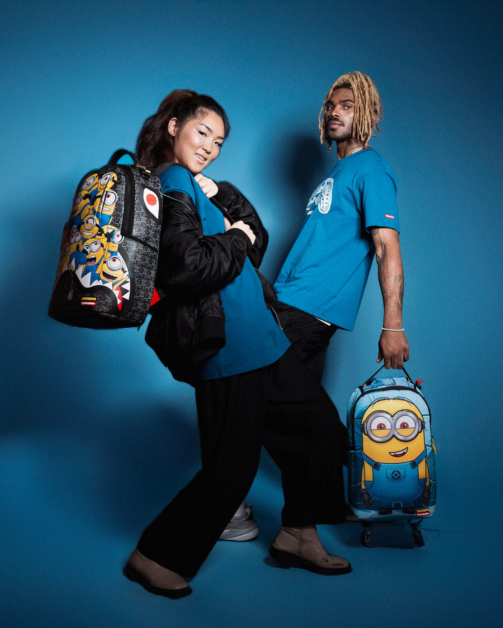 SPRAYGROUND MINIONS REMOVABLE EYE SWAP