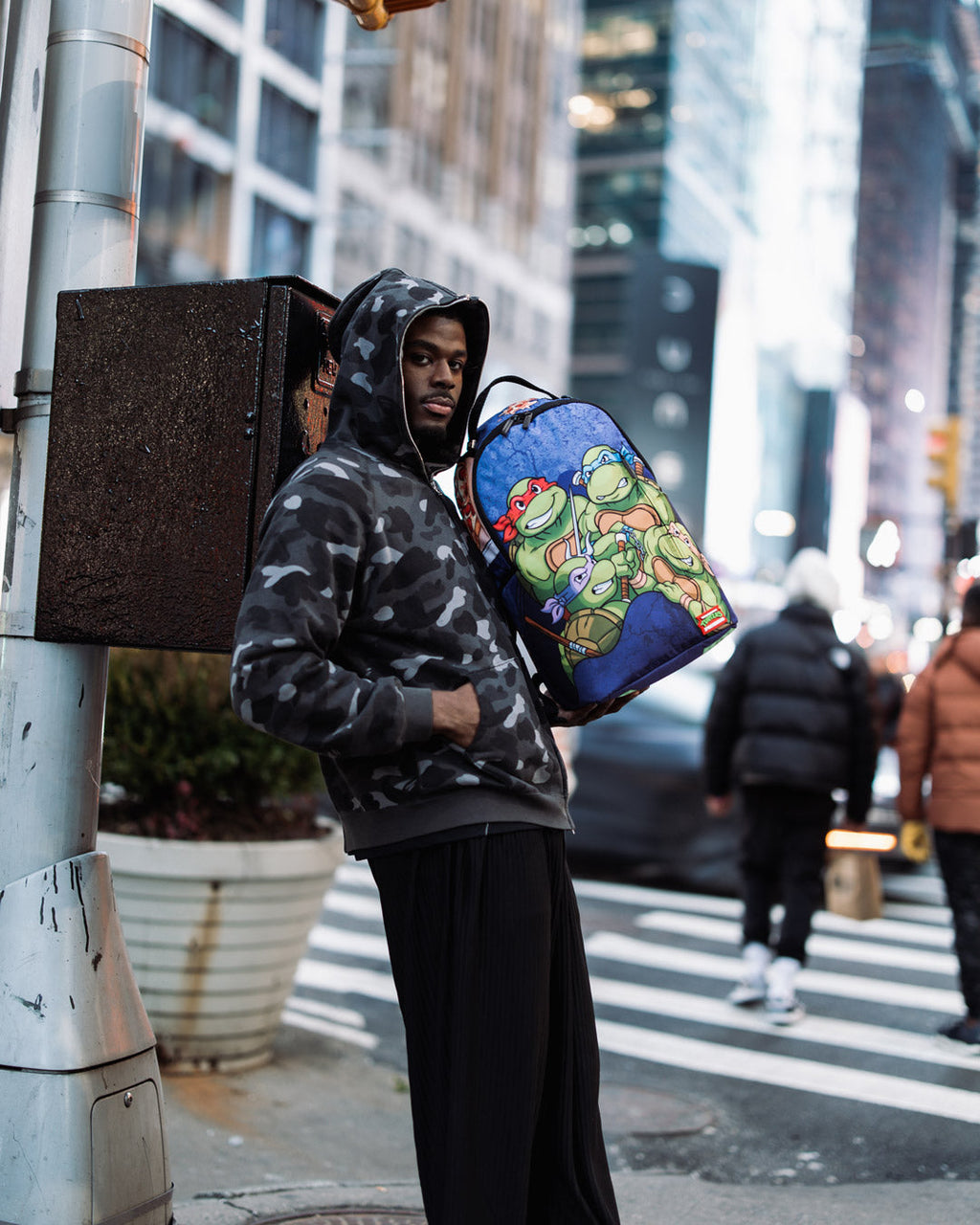 SPRAYGROUND TMNT SEWER CAP DLXSR BACKPACK