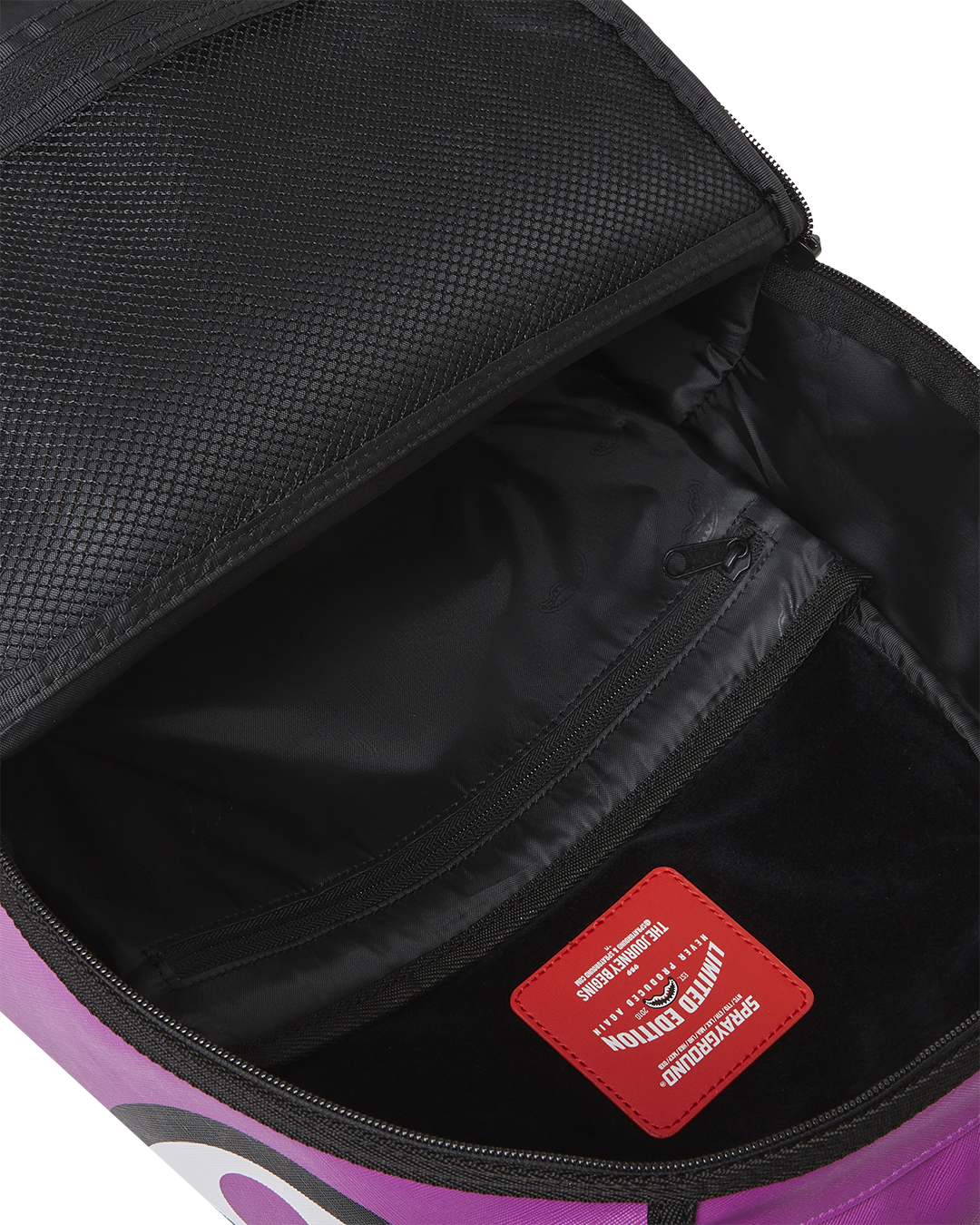 SPRAYGROUND SMASH LOGO VIOLA DLXSV BACKPACK