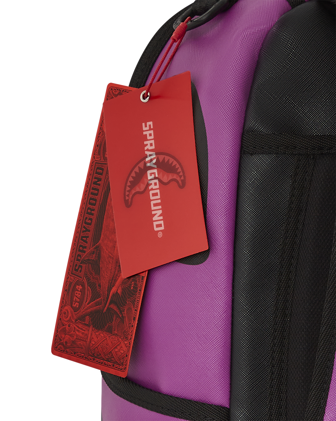 SPRAYGROUND SMASH LOGO VIOLA DLXSV BACKPACK