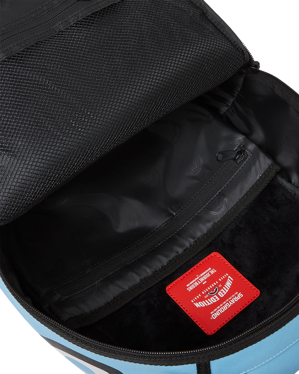 SPRAYGROUND SMASH LOGO DEEP BLUE SKY DLXSV BACKPACK