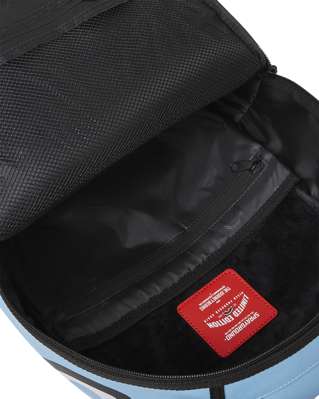 SPRAYGROUND SMASH LOGO DEEP BLUE SKY DLXSV BACKPACK