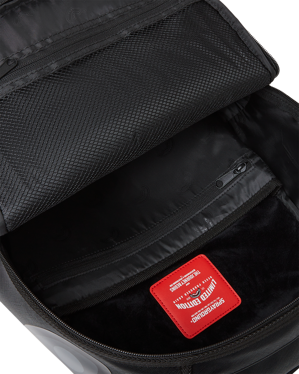 SPRAYGROUND SMASH LOGO GHOST DLXSV BACKPACK