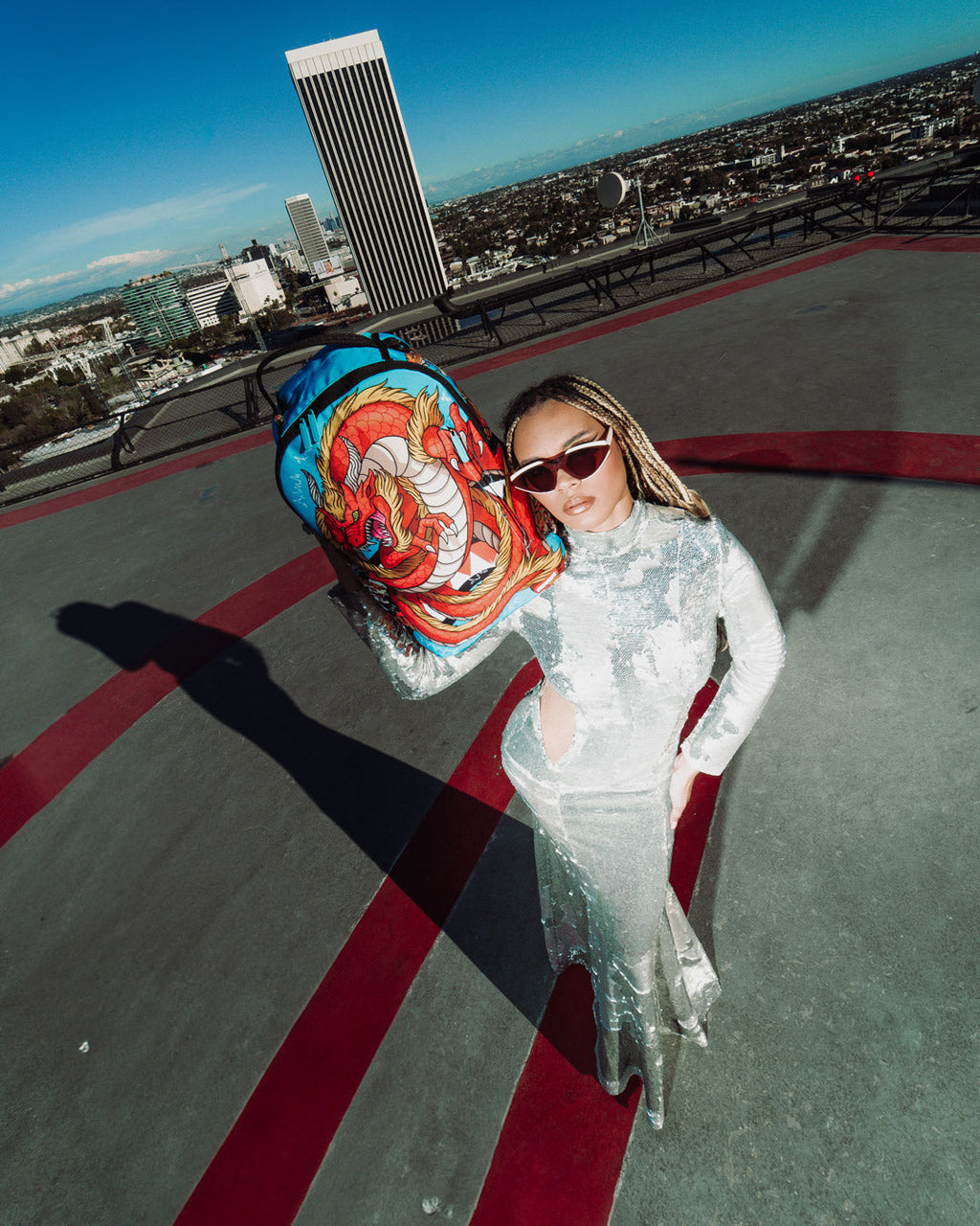 SPRAYGROUND RAP BATTLE DLXSR BACKPACK
