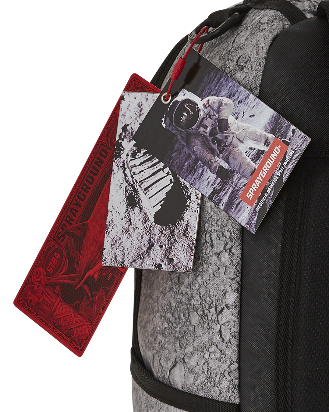 SPRAYGROUND STEP INTO THE FUTURE - NASA COLLAB MOON SHARK 3D MOLDED
