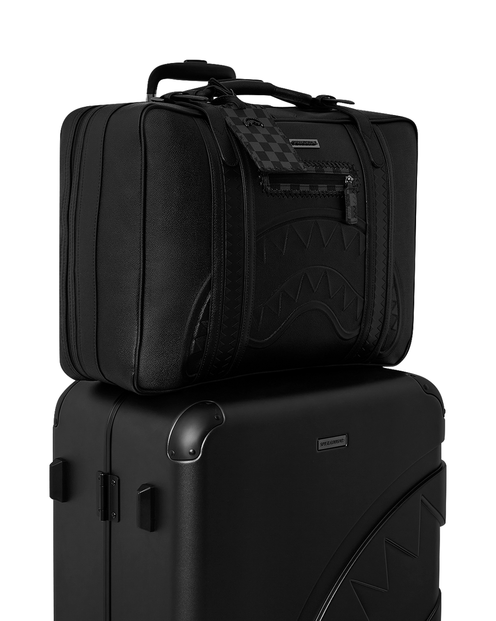 SPRAYGROUND REALITY CHECK VINTAGE HANDHELD CARRY-ON CONVERTS TO BACKPACK