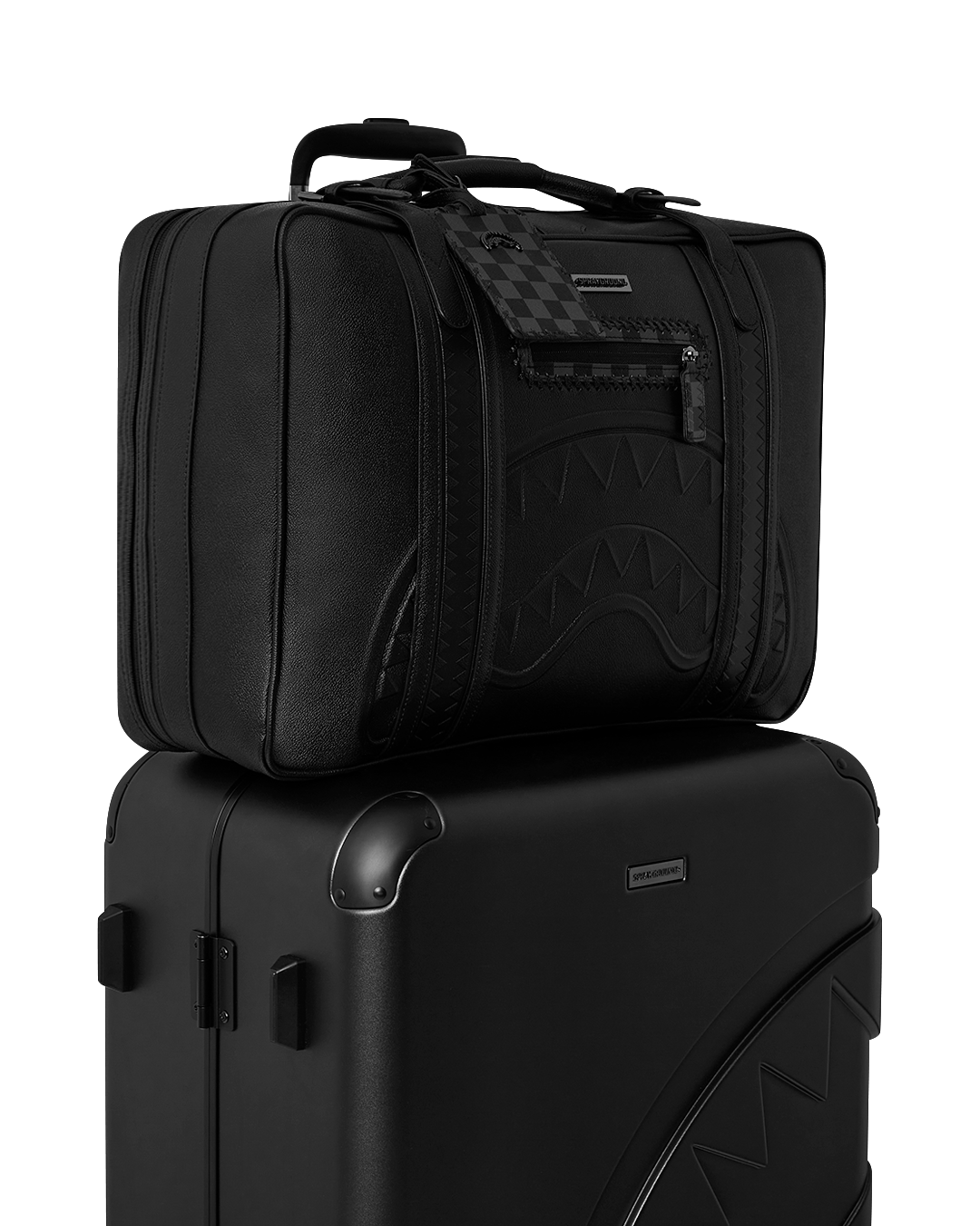 SPRAYGROUND REALITY CHECK VINTAGE HANDHELD CARRY-ON CONVERTS TO BACKPACK