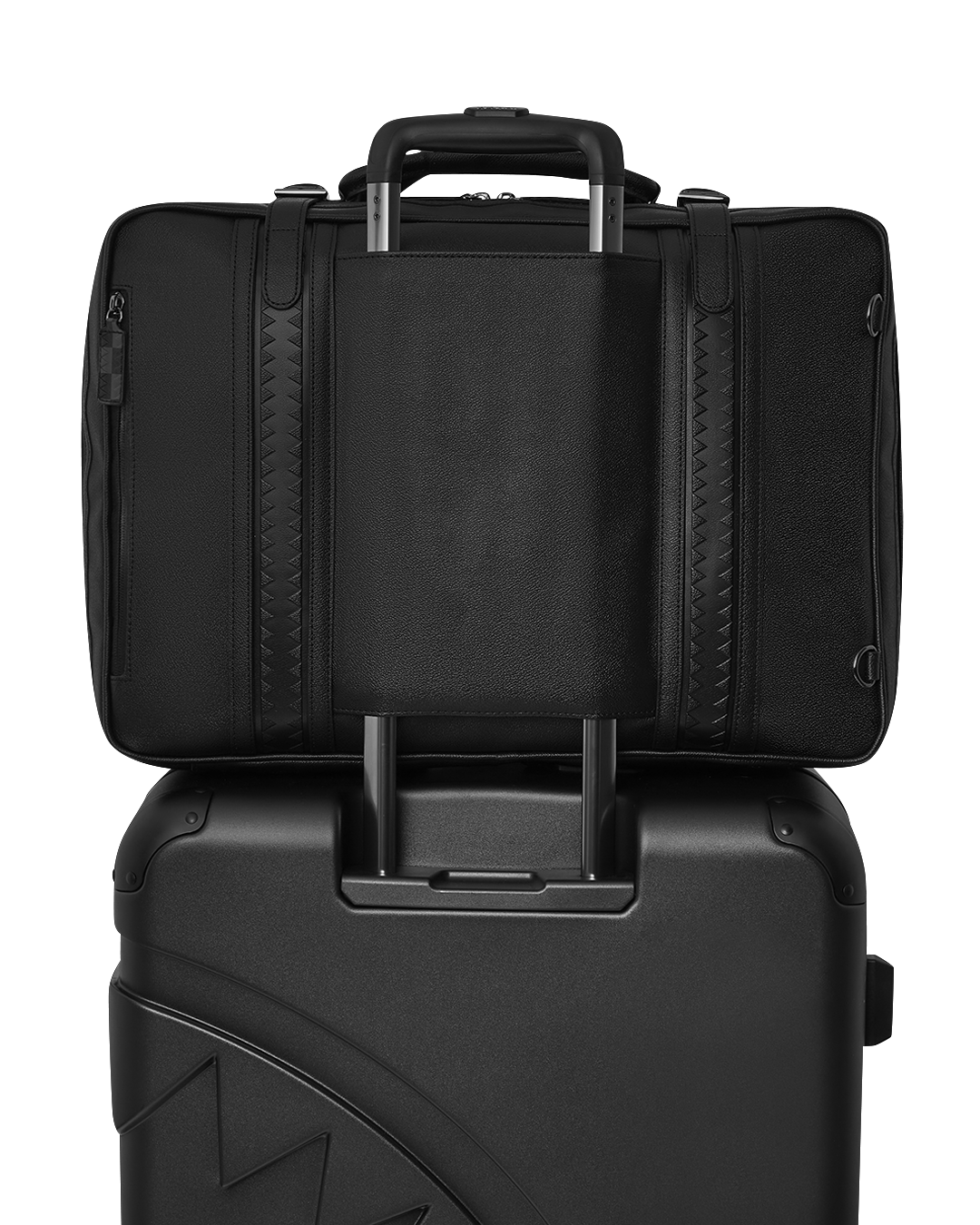 SPRAYGROUND REALITY CHECK VINTAGE HANDHELD CARRY-ON CONVERTS TO BACKPACK