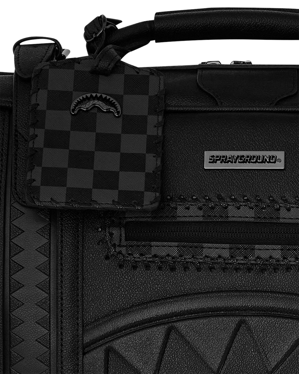SPRAYGROUND REALITY CHECK VINTAGE HANDHELD CARRY-ON CONVERTS TO BACKPACK