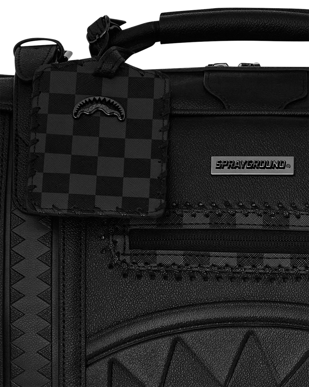 SPRAYGROUND REALITY CHECK VINTAGE HANDHELD CARRY-ON CONVERTS TO BACKPACK