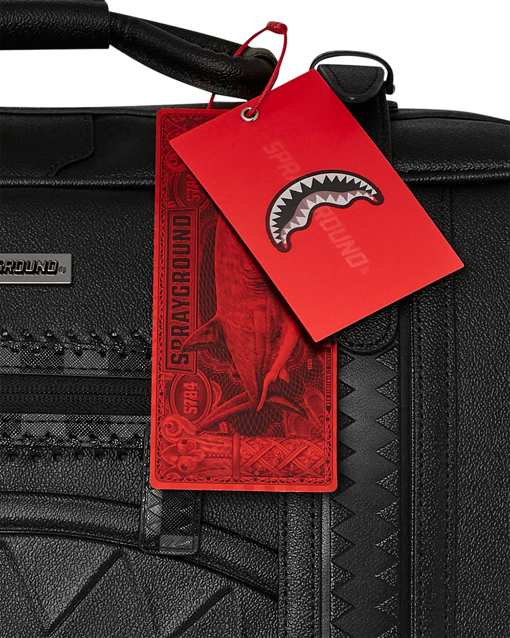SPRAYGROUND REALITY CHECK VINTAGE HANDHELD CARRY-ON CONVERTS TO BACKPACK