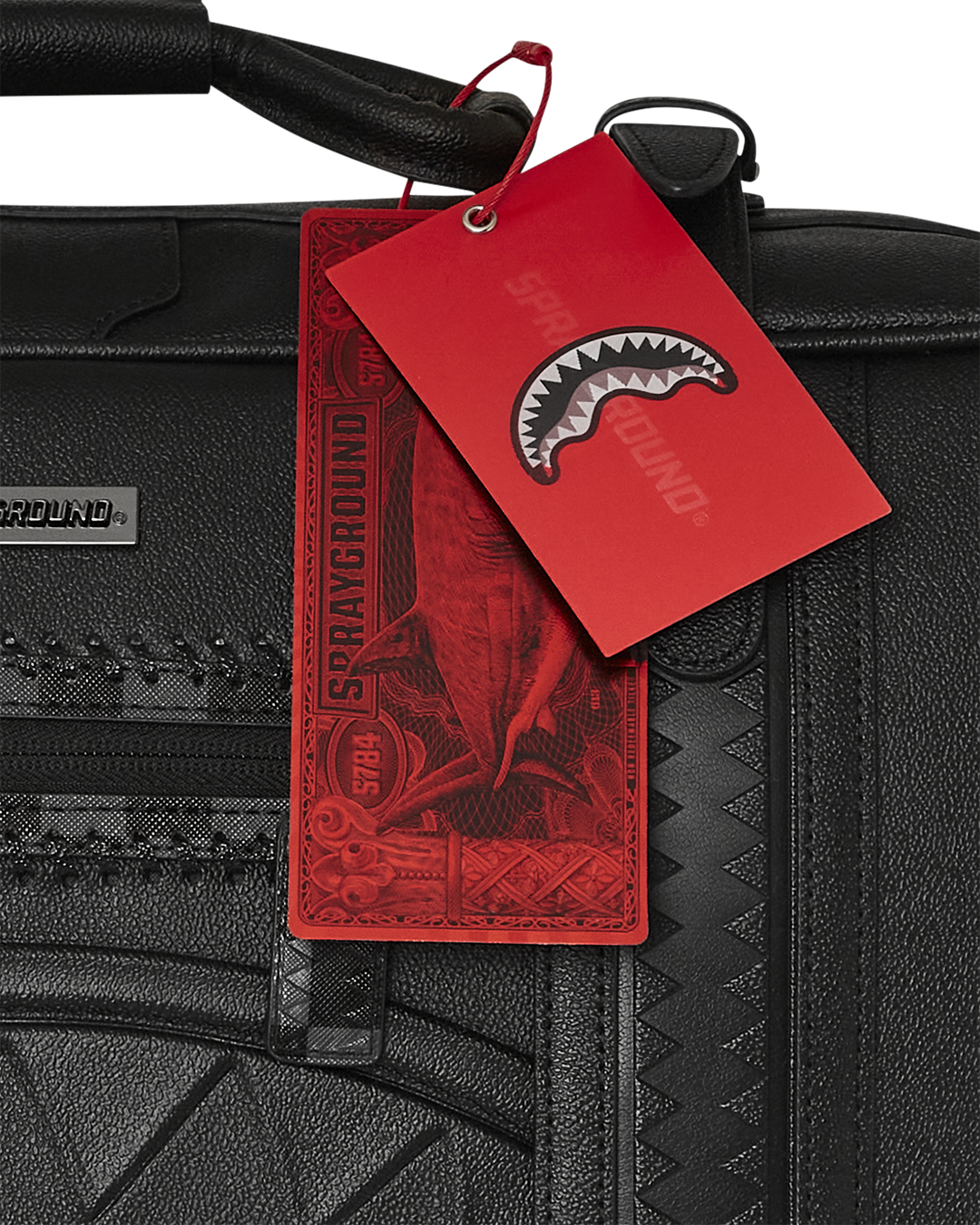 SPRAYGROUND REALITY CHECK VINTAGE HANDHELD CARRY-ON CONVERTS TO BACKPACK