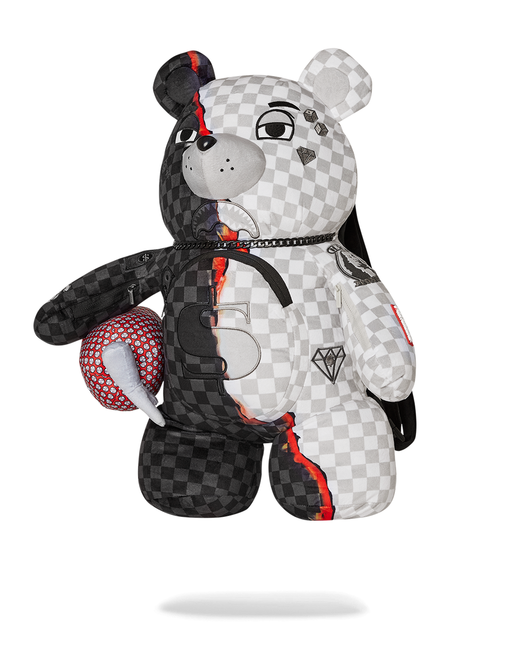 SPRAYGROUND RING OF FIRE MONEYBEAR TEDDYBEAR BACKPACK