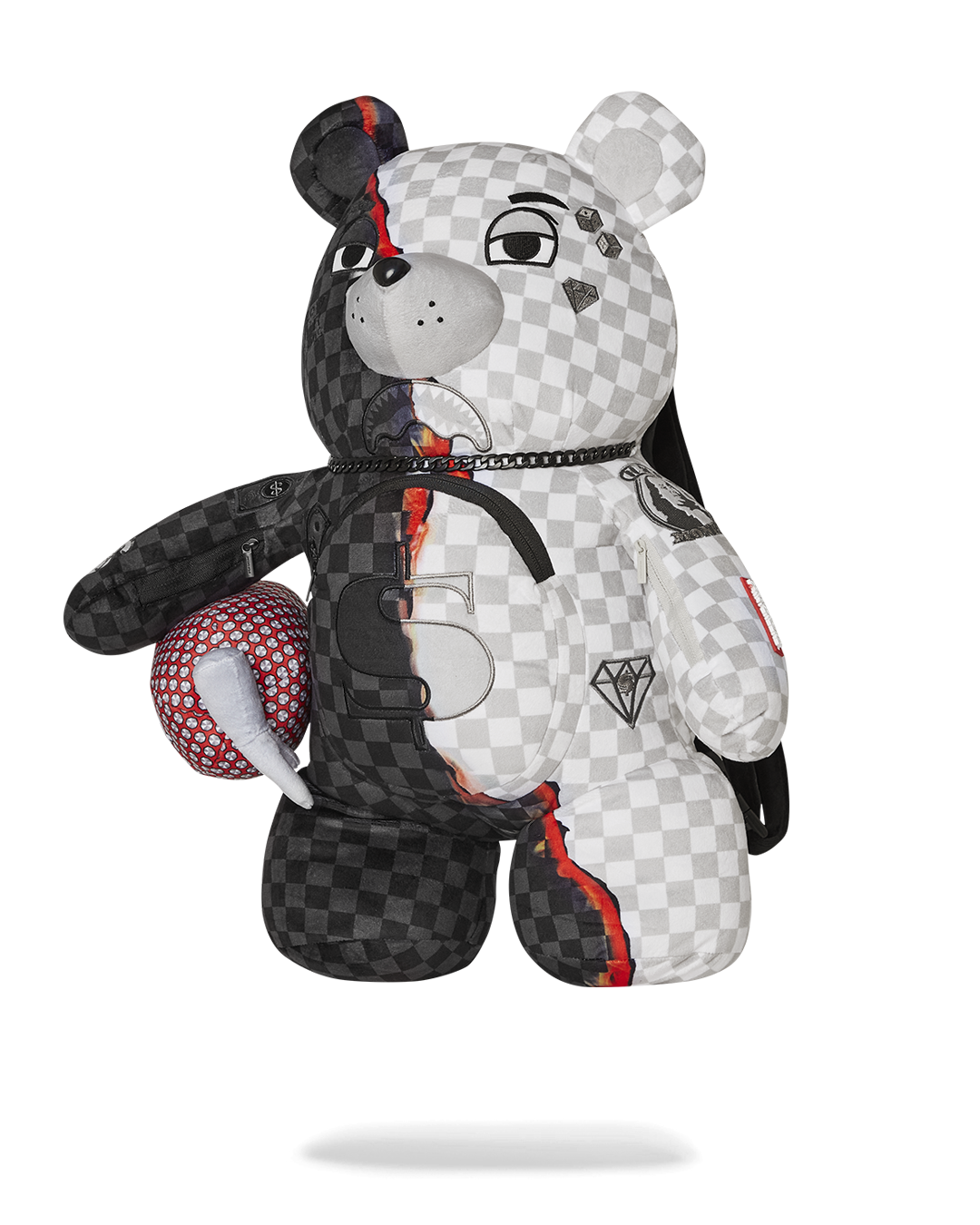 SPRAYGROUND RING OF FIRE MONEYBEAR TEDDYBEAR BACKPACK