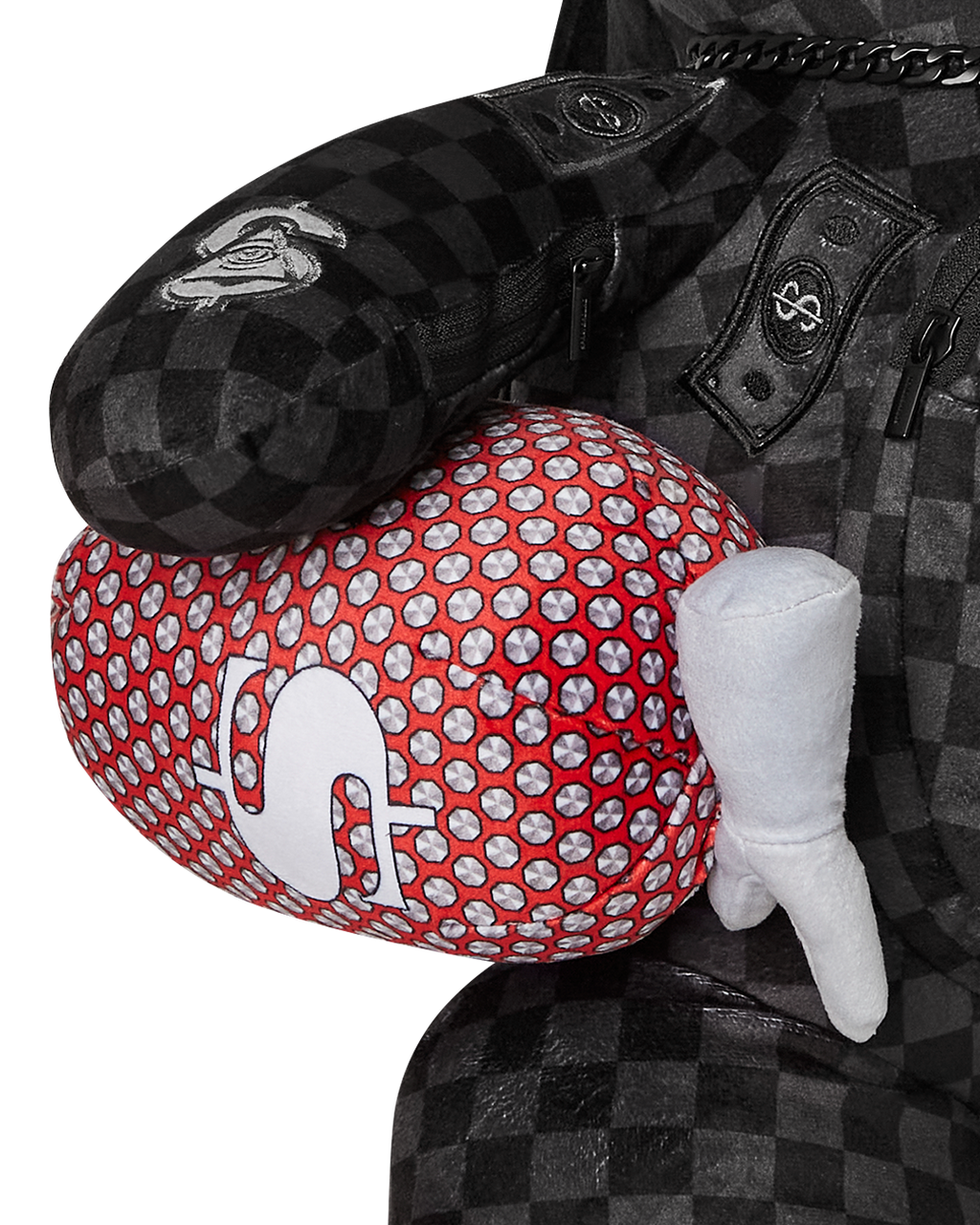 SPRAYGROUND RING OF FIRE MONEYBEAR TEDDYBEAR BACKPACK