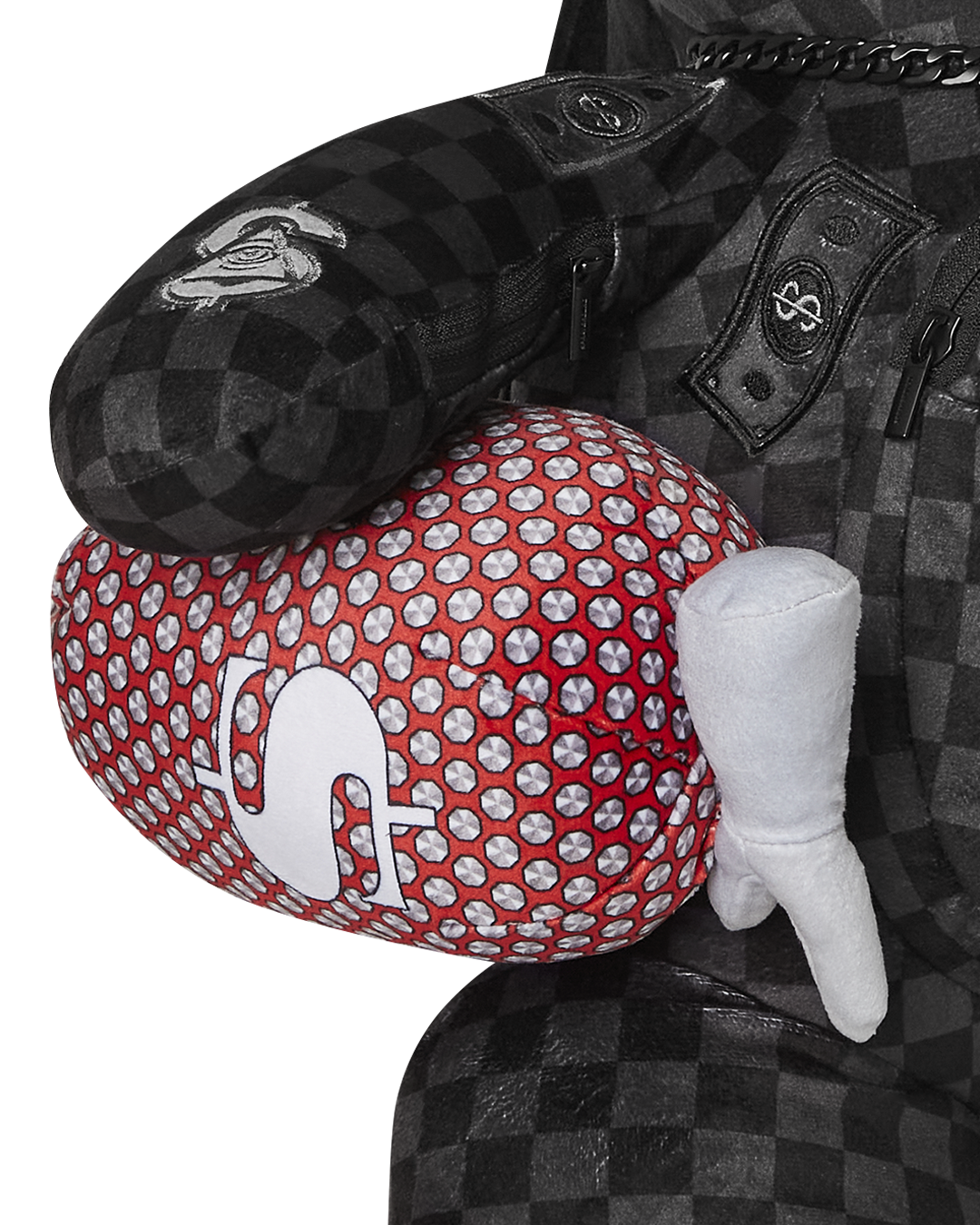 SPRAYGROUND RING OF FIRE MONEYBEAR TEDDYBEAR BACKPACK