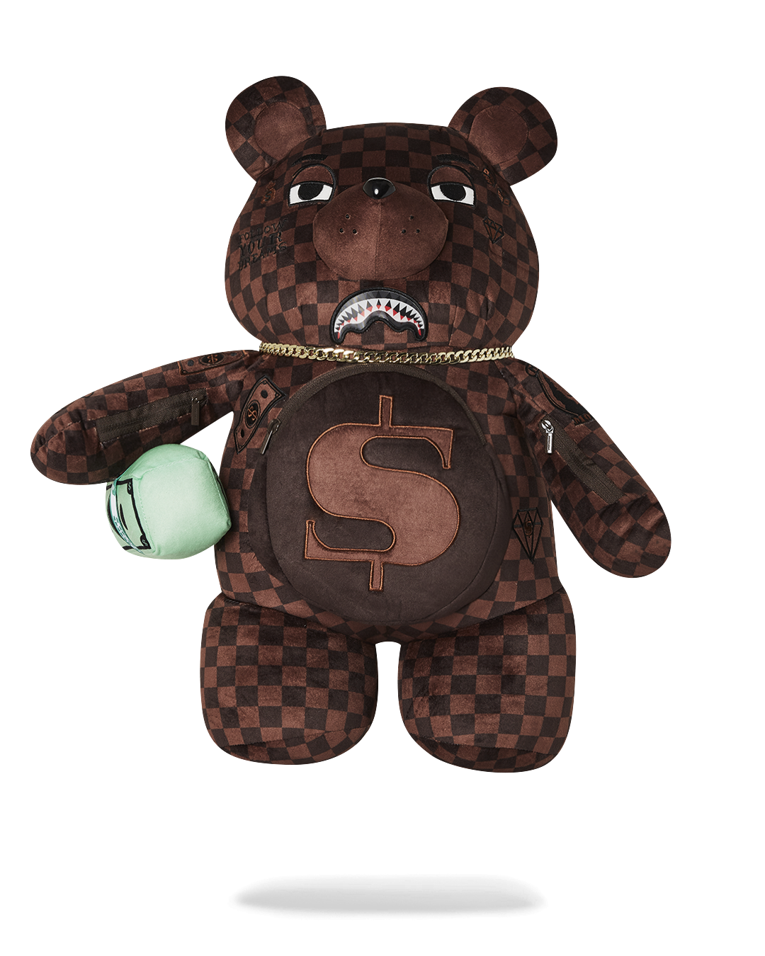 SPRAYGROUND LENTICULAR EFFECTS MONEYBEAR TEDDYBEAR BACKPACK