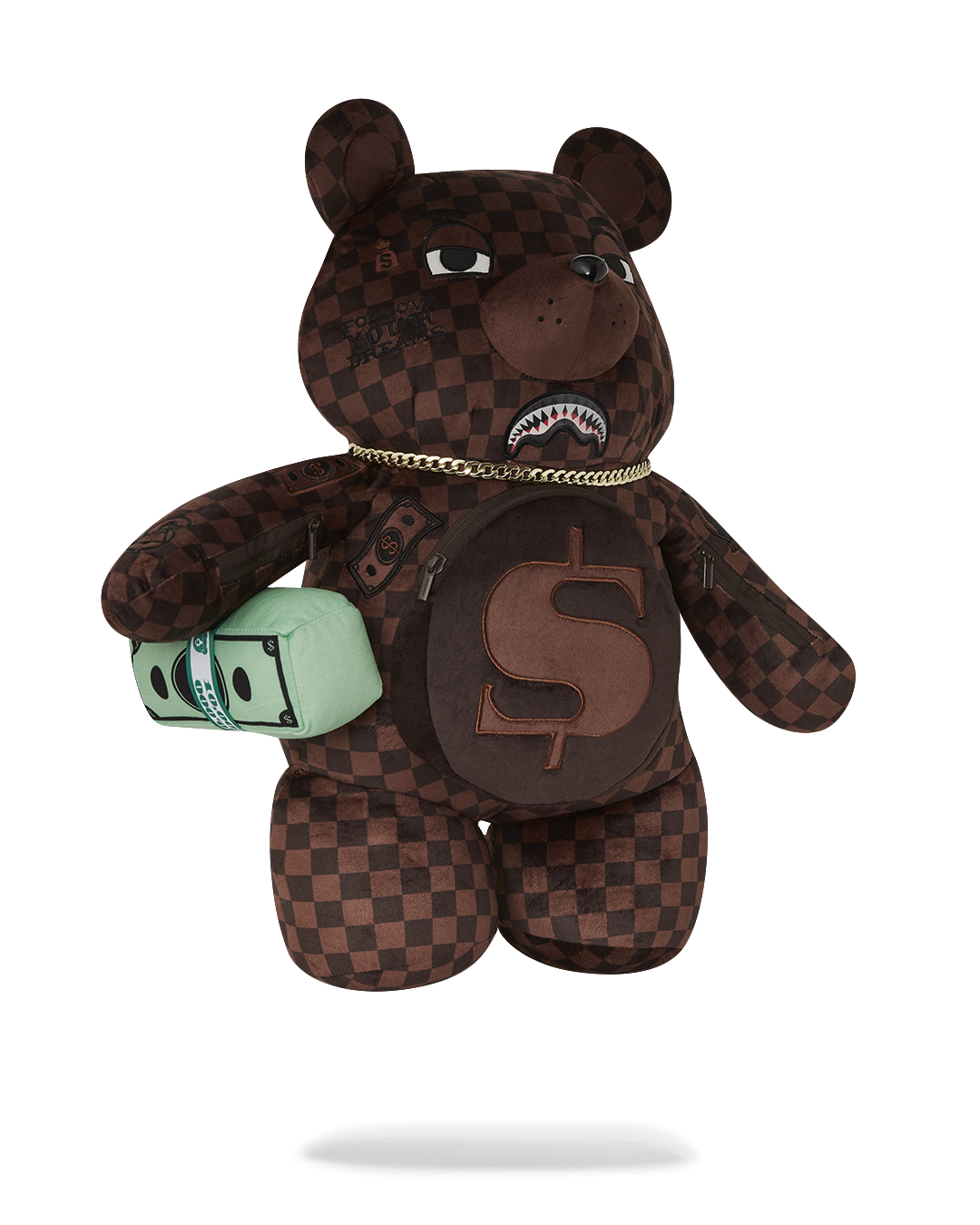 SPRAYGROUND LENTICULAR EFFECTS MONEYBEAR TEDDYBEAR BACKPACK