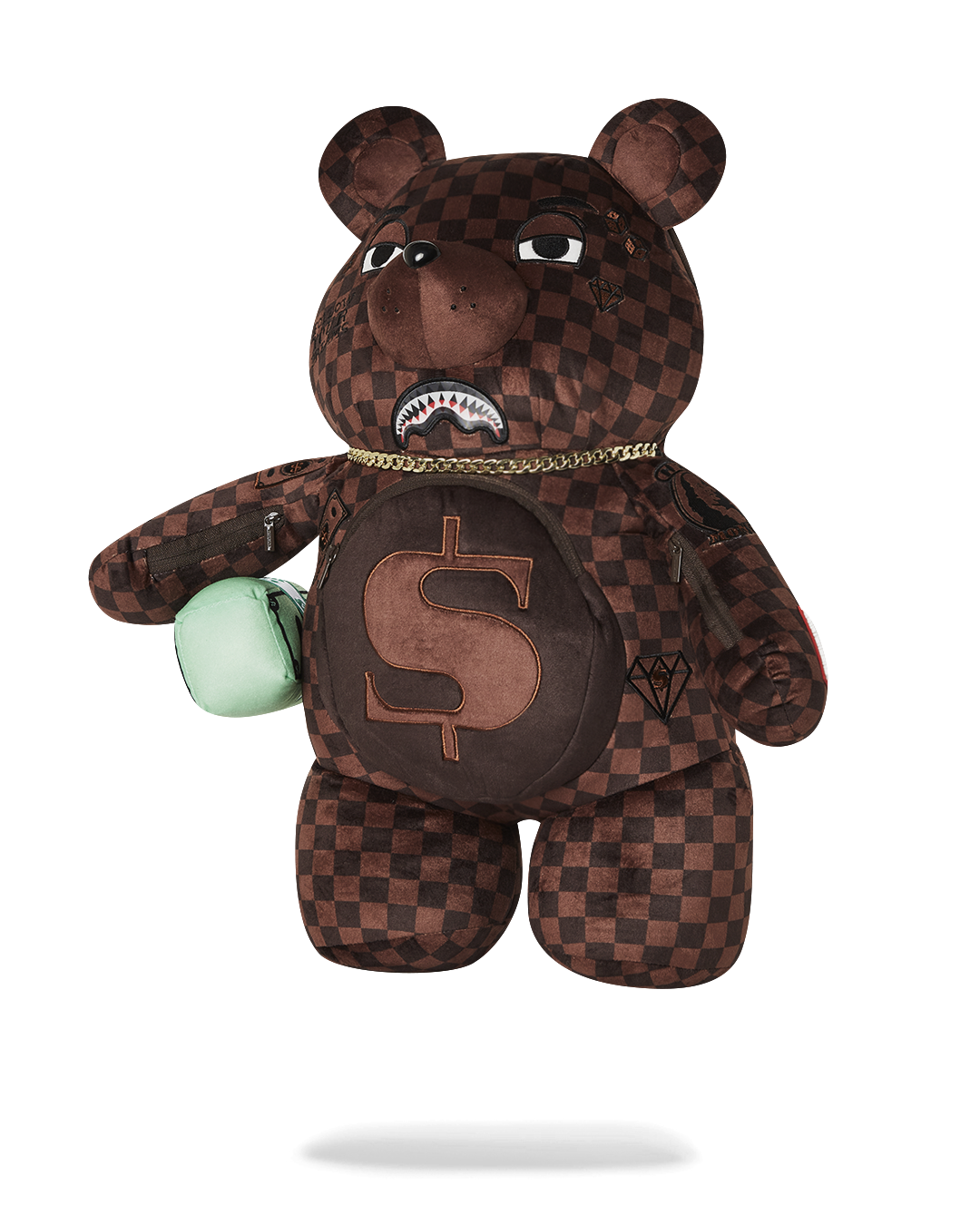 SPRAYGROUND LENTICULAR EFFECTS MONEYBEAR TEDDYBEAR BACKPACK
