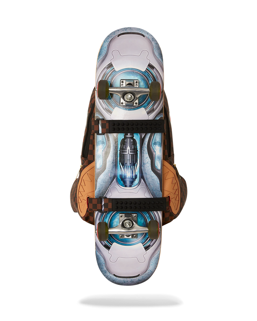 SPRAYGROUND HENNY VICTORY LAP SKATEBOARD-STRAP BACKPACK