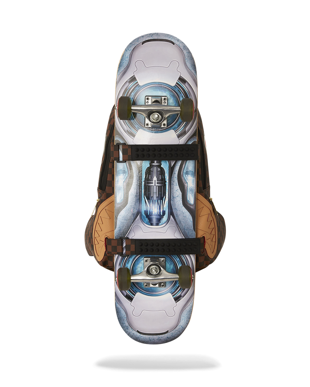 SPRAYGROUND HENNY VICTORY LAP SKATEBOARD-STRAP BACKPACK