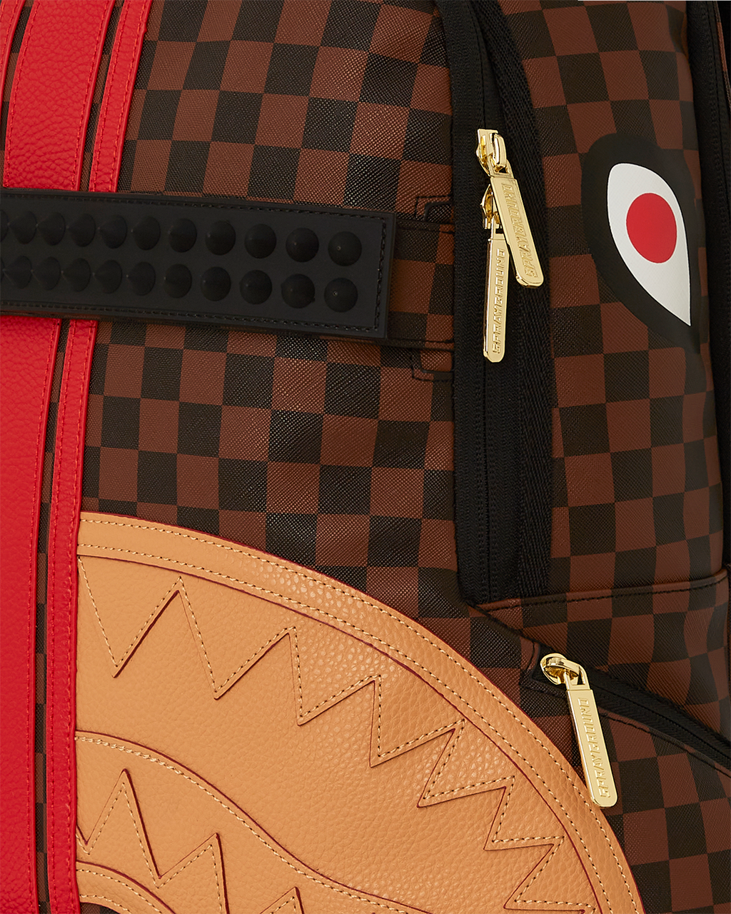 SPRAYGROUND HENNY VICTORY LAP SKATEBOARD-STRAP BACKPACK