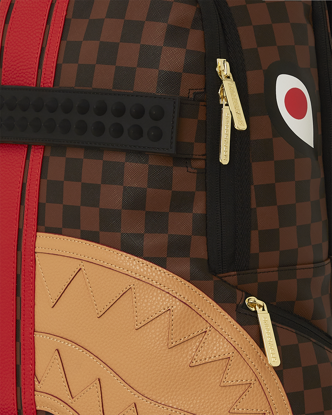 SPRAYGROUND HENNY VICTORY LAP SKATEBOARD-STRAP BACKPACK