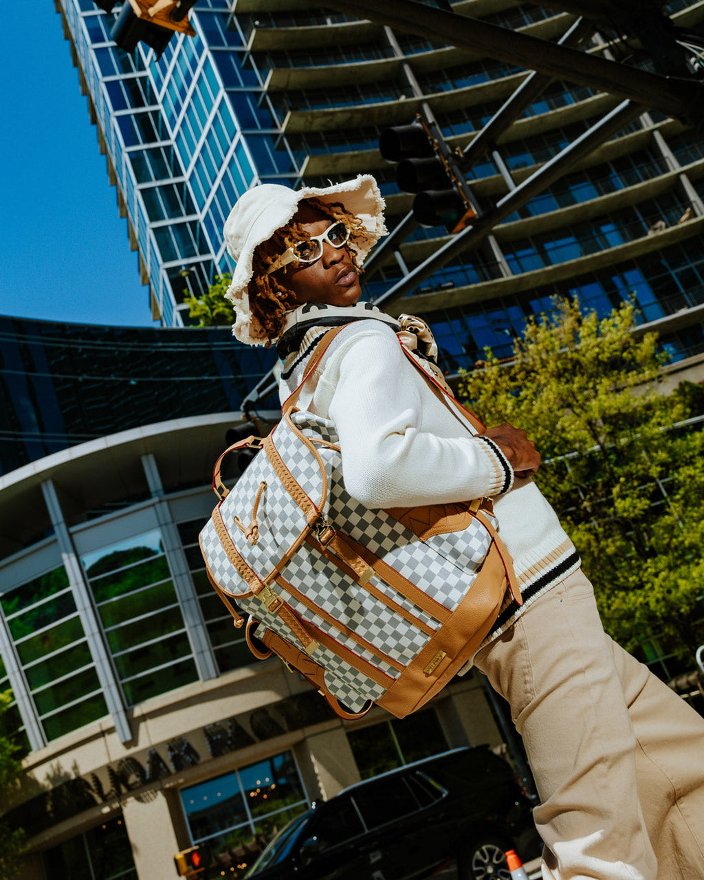 SPRAYGROUND HENNY LATTE MONTE CARLO BACKPACK