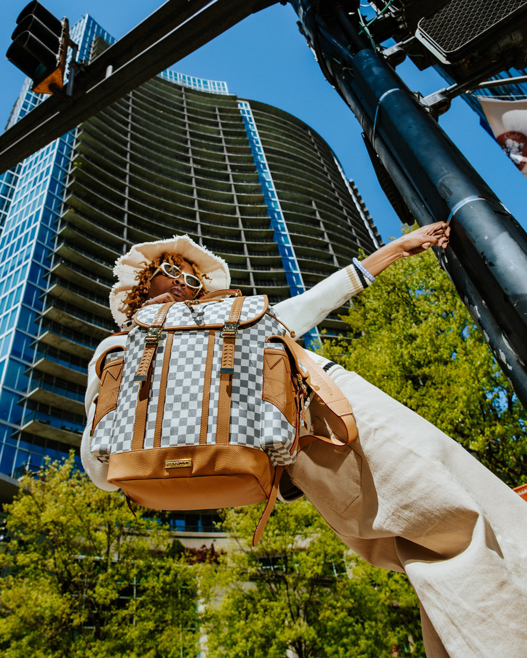 SPRAYGROUND HENNY LATTE MONTE CARLO BACKPACK