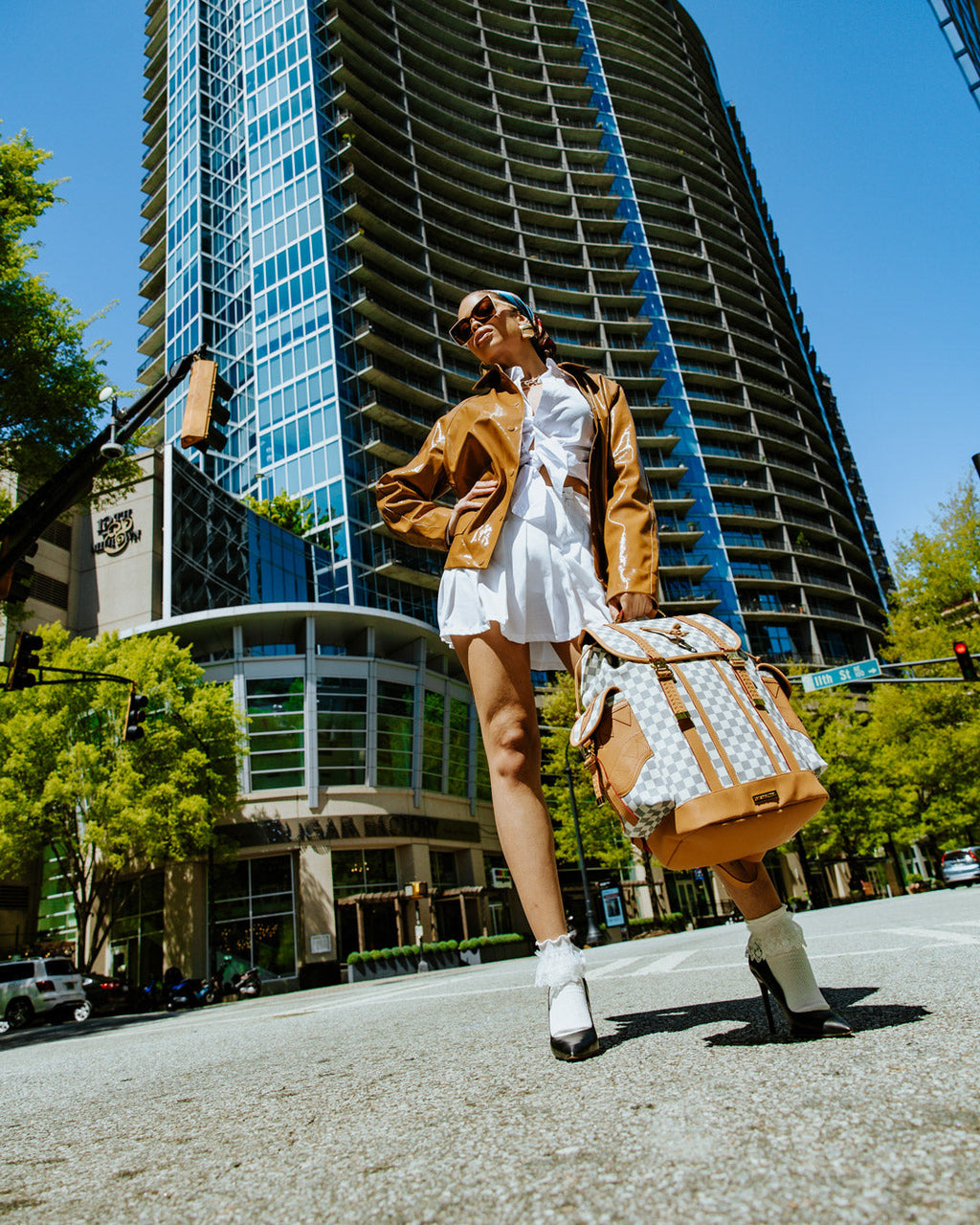 SPRAYGROUND HENNY LATTE MONTE CARLO BACKPACK