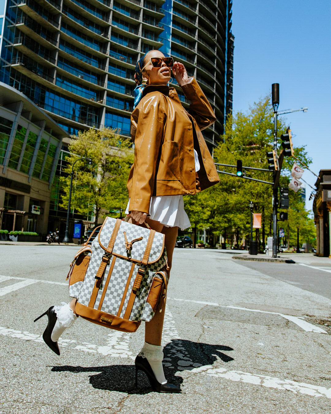 SPRAYGROUND HENNY LATTE MONTE CARLO BACKPACK