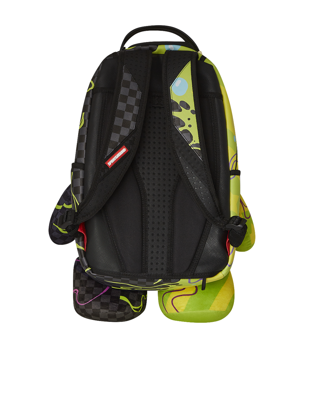 SPRAYGROUND SLIME DIME MONEYBEAR TEDDYBEAR ON BACKPACK