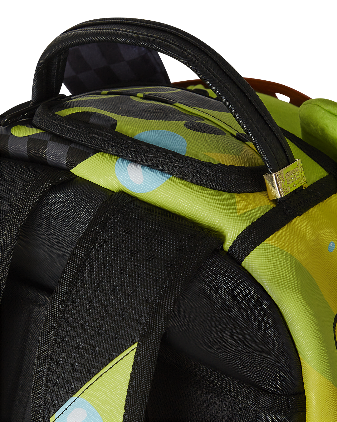 SPRAYGROUND SLIME DIME MONEYBEAR TEDDYBEAR ON BACKPACK