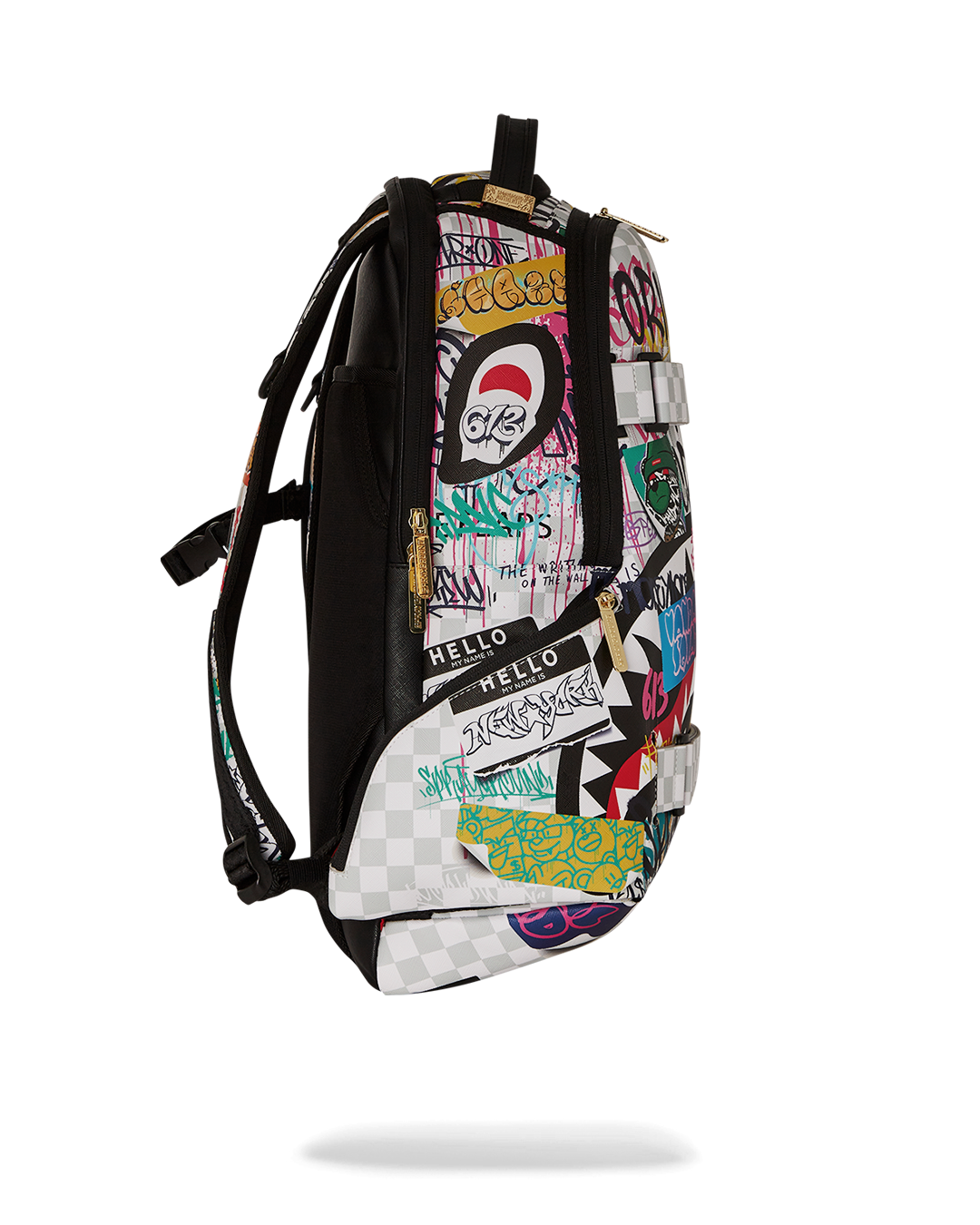 SPRAYGROUND CREATE ANOTHER DAY SKATEBOARD-STRAP BACKPACK