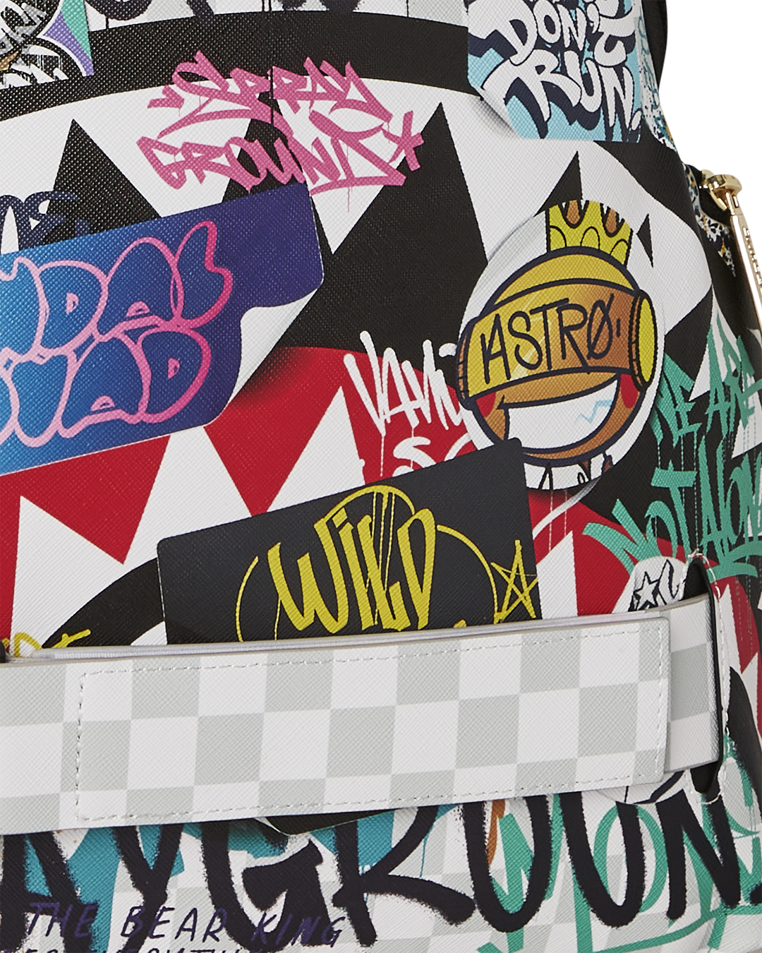 SPRAYGROUND CREATE ANOTHER DAY SKATEBOARD-STRAP BACKPACK