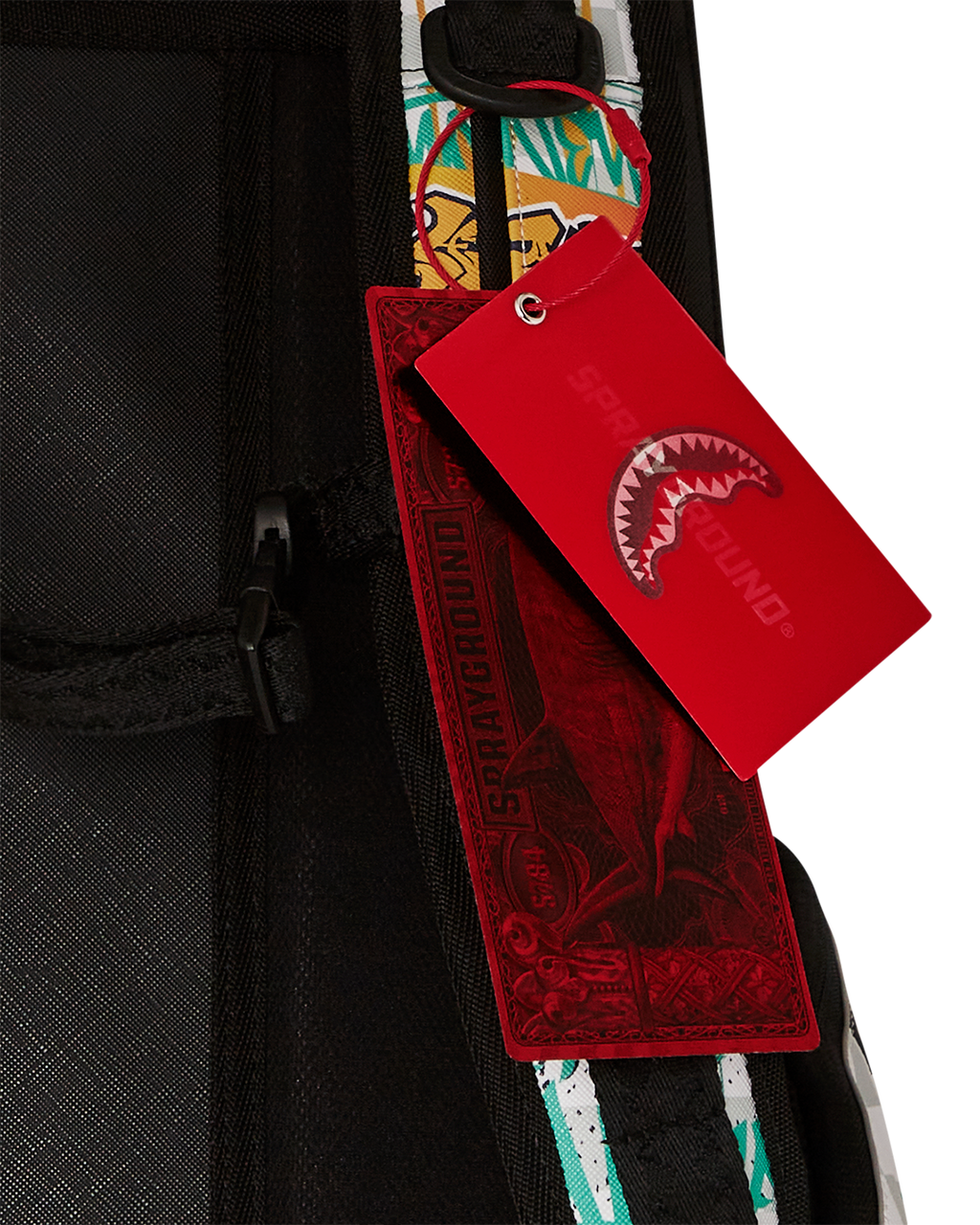 SPRAYGROUND CREATE ANOTHER DAY SKATEBOARD-STRAP BACKPACK