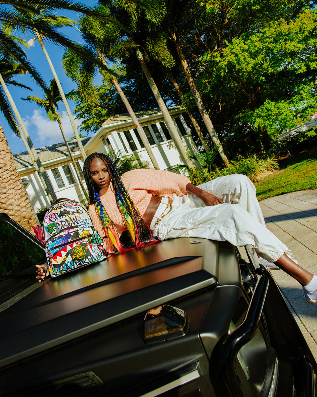 SPRAYGROUND CREATE ANOTHER DAY CHATEAU BACKPACK