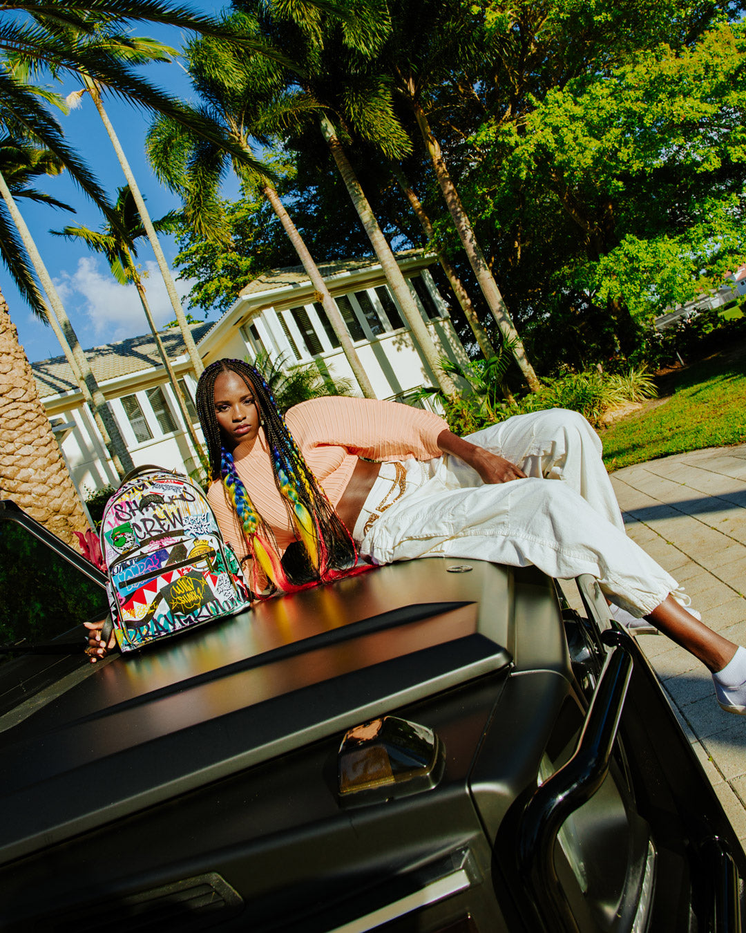 SPRAYGROUND CREATE ANOTHER DAY CHATEAU BACKPACK